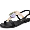 Sandalen Hey Marly | Pom De Cassis - Classic Riemen Black Ts