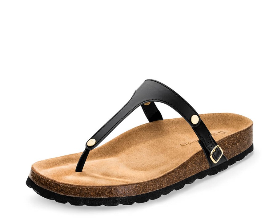 Sandalen Hey Marly | All Plain - Casual Cork Black Ts Black - All Plain - Ts