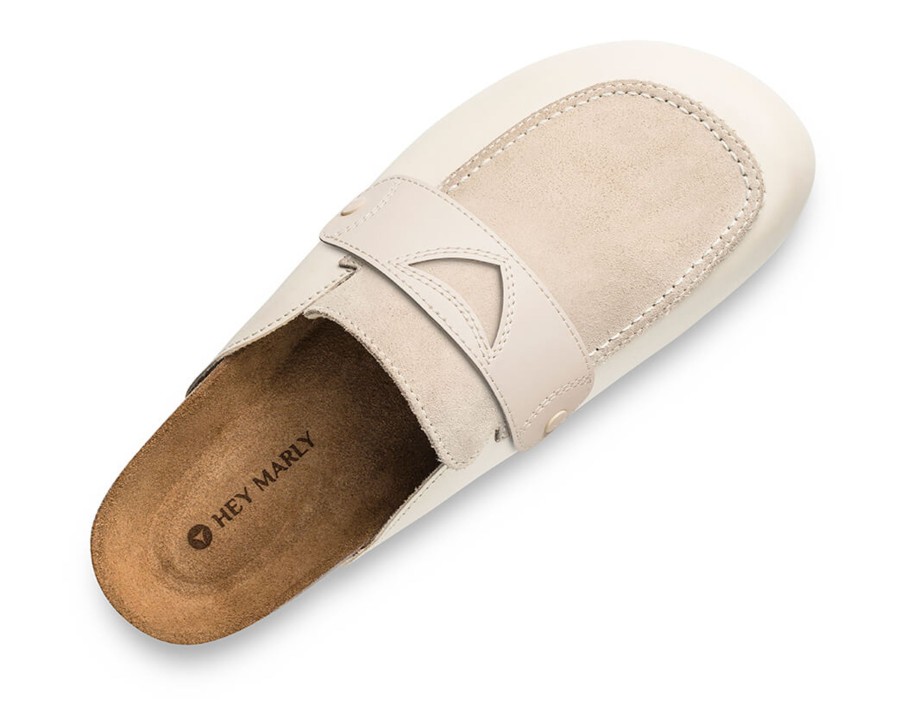 Schuhe Hey Marly | Plain Penny - Cloafer Crema Ps1 Crema - Plain Penny - Ps1