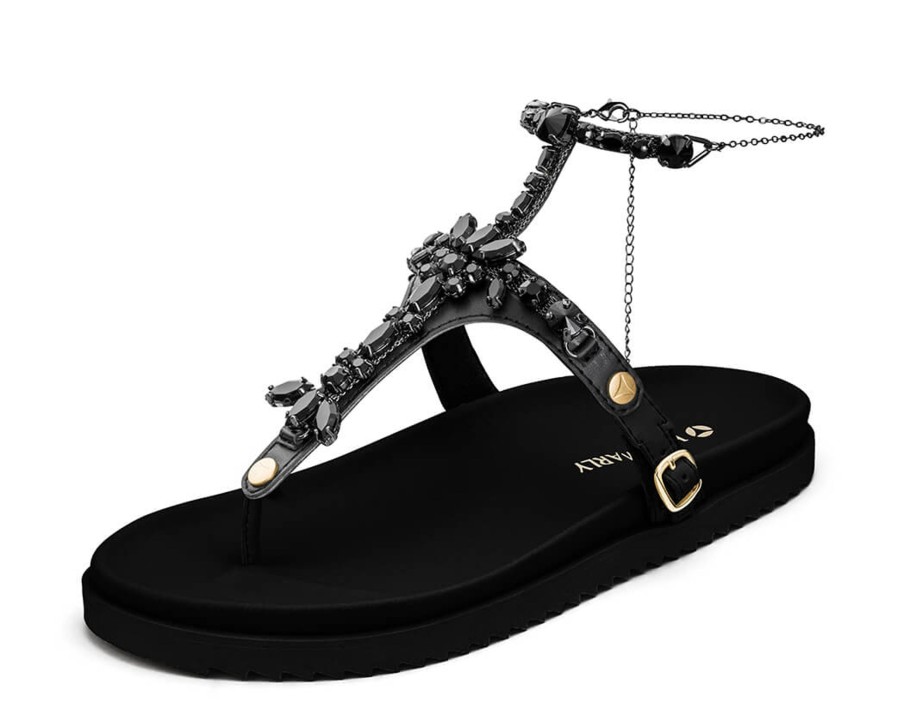 Sandalen Hey Marly | Brilliant Life Chain - Casual Clean Black Ts