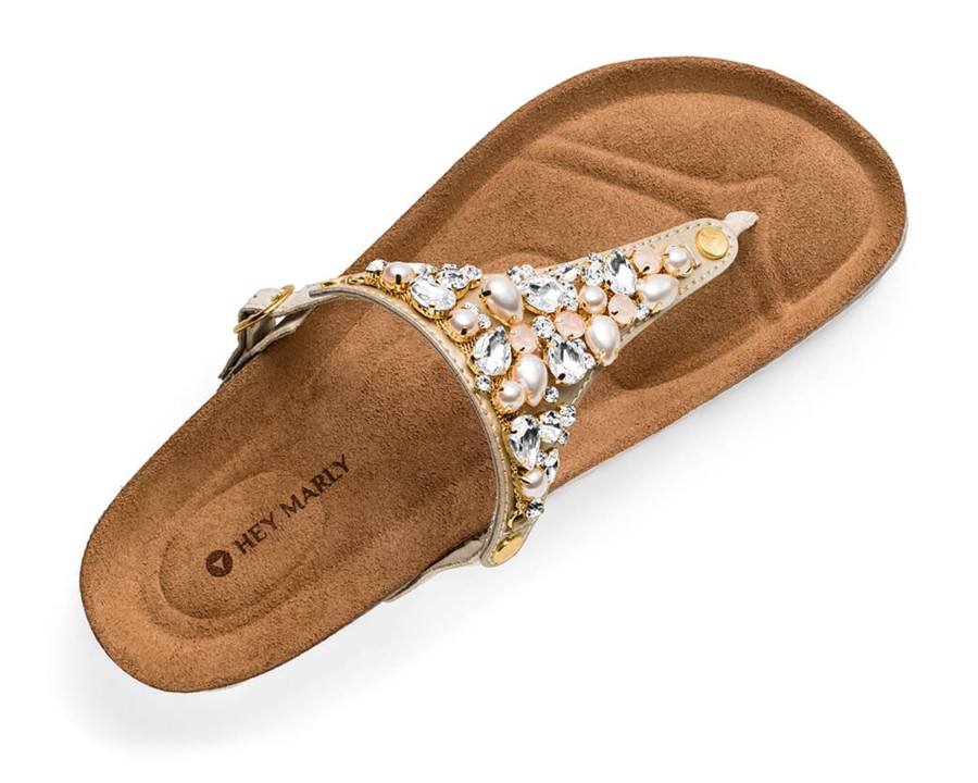 Sandalen Hey Marly | Brilliant Bold - Casual Cork Crema Ts Crema - Brilliant Bold - Ts