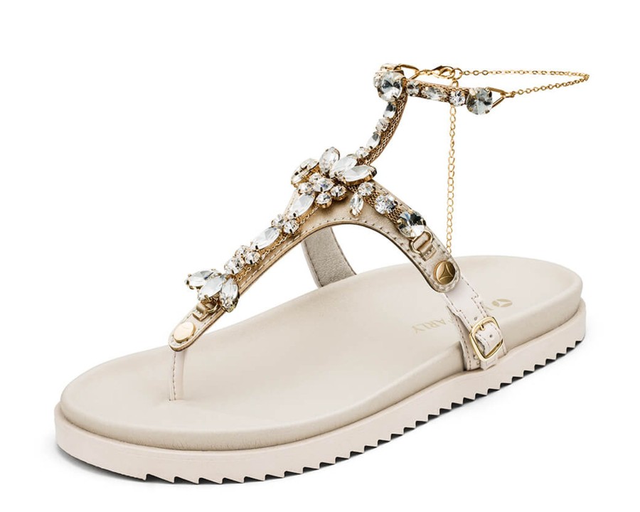 Sandalen Hey Marly | Brilliant Life Chain - Casual Clean Crema Ts