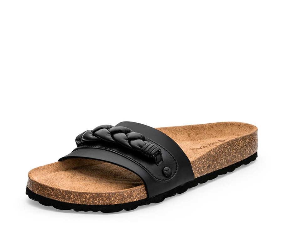 Sandalen Hey Marly | Braided - Casual Cork Black Ps1 Black - Braided - Ps1