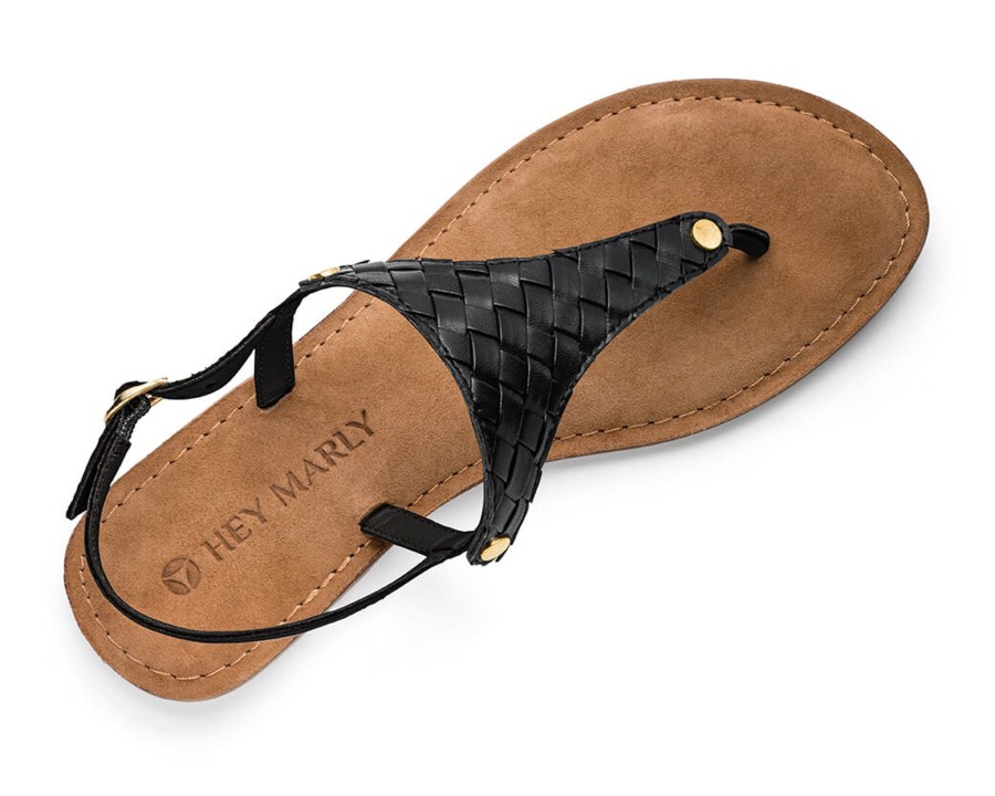 Sandalen Hey Marly | Urban Twist - Comfort Black Ts