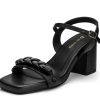 Sandalen Hey Marly | Braided - Block Heel Mid Black Ps1 Black - Braided - Ps1