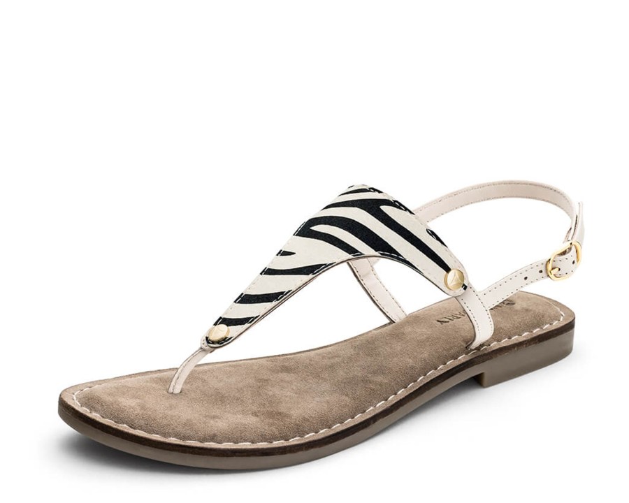 Sandalen Hey Marly | Animal Print - Comfort Crema Ts