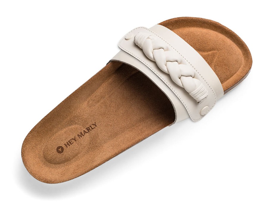 Sandalen Hey Marly | Braided - Casual Cork Crema Ps1 Crema - Braided - Ps1