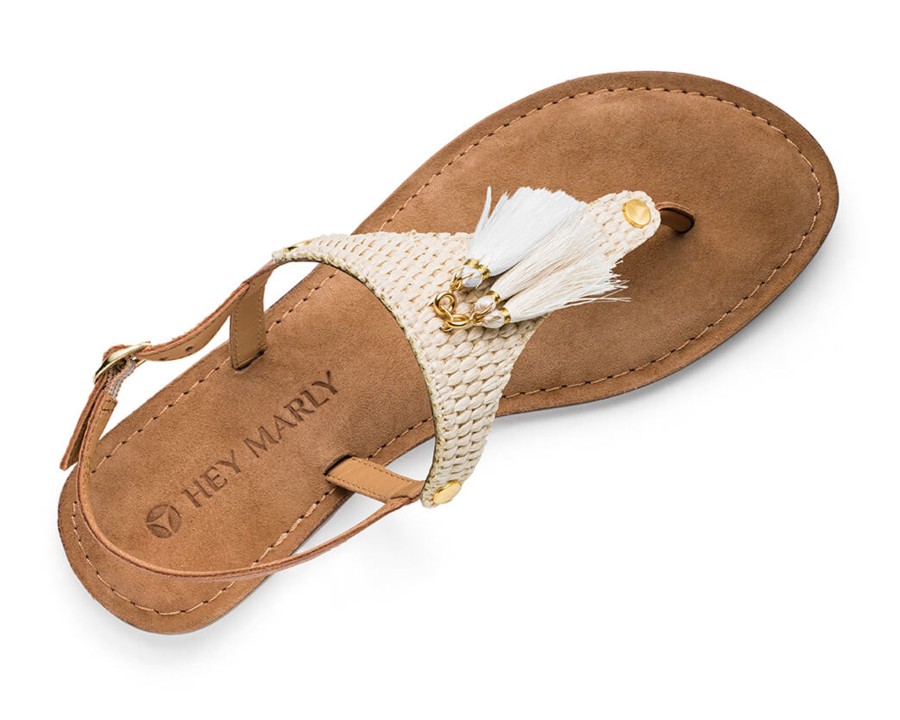 Sandalen Hey Marly | Pom De Cassis - Comfort Cognac Ts