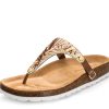 Sandalen Hey Marly | Summer Glam - Casual Cork Cognac Ts