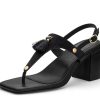 Sandalen Hey Marly | Pom De Paris - Block Heel Mid Black Ts Black - Pom De Paris - Ts