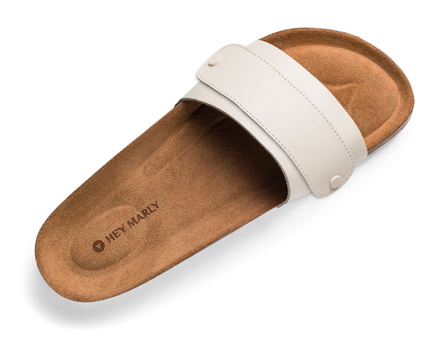 Sandalen Hey Marly | All Plain - Casual Cork Crema Ps1 Crema - All Plain - Ps1