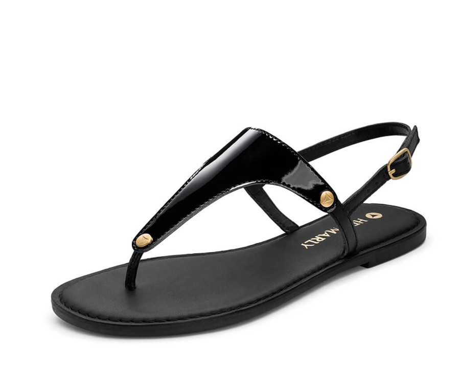 Sandalen Hey Marly | City Gloss - Classic Black Ts