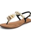 Sandalen Hey Marly | Tulum Tassle - Comfort Black Ts