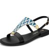 Sandalen Hey Marly | Sandy Lines - Classic Riemen Black Ts