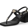 Sandalen Hey Marly | Golden Icon - Block Heel Mid Black Ts Black - Golden Icon - Ts