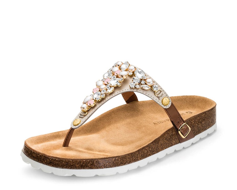 Sandalen Hey Marly | Brilliant Bold - Casual Cork Cognac Ts