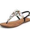 Sandalen Hey Marly | Shiny Pearl - Comfort Black Ts