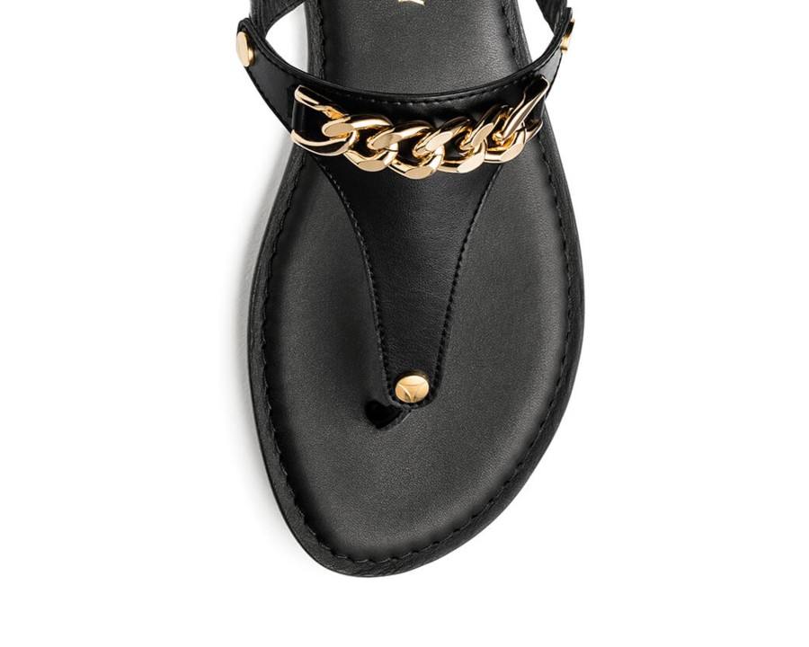 Sandalen Hey Marly | Gold Chain - Classic Black Ts Black - Gold Chain - Ts