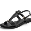 Sandalen Hey Marly | Pin Stud - Classic Riemen Black Ts Black - Pin Stud- Ts