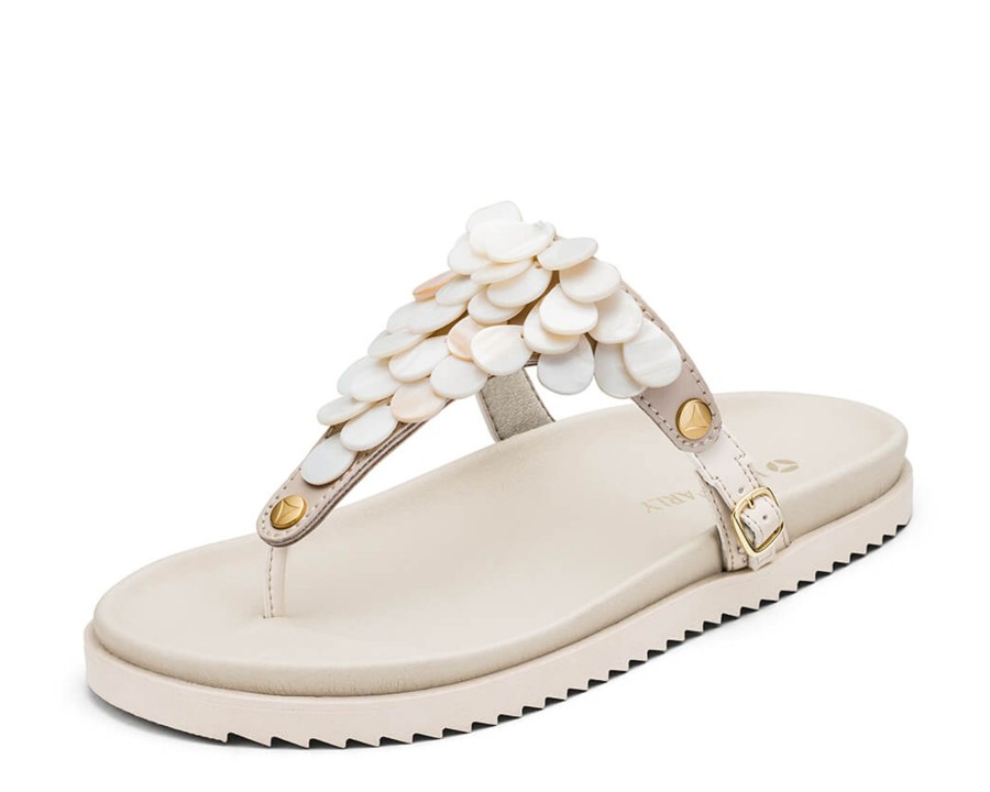 Sandalen Hey Marly | Shiny Pearl - Casual Clean Crema Ts