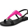 Sandalen Hey Marly | City Gloss - Classic Riemen Black Ts