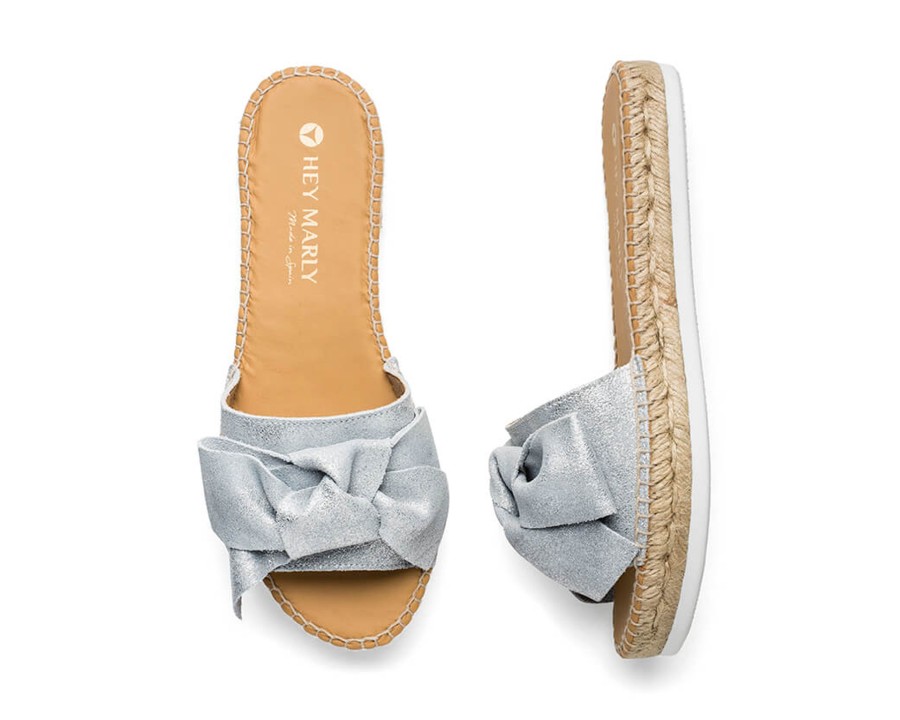 Schuhe Hey Marly | Easy Bow Silver