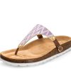 Sandalen Hey Marly | Sandy Lines - Casual Cork Cognac Ts