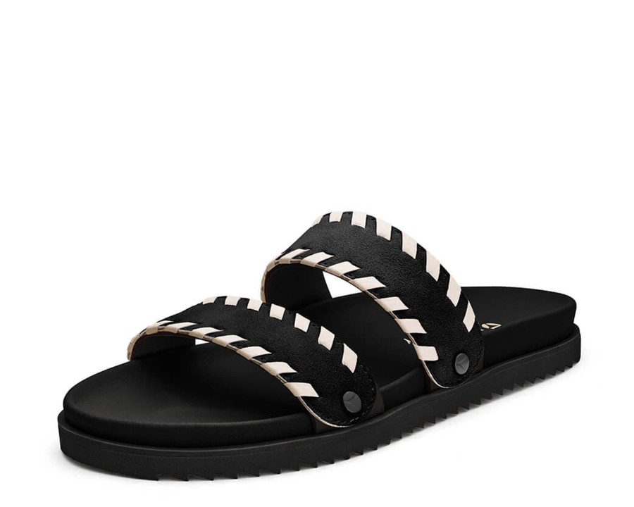 Sandalen Hey Marly | Stitching - Casual Clean Black Ps2