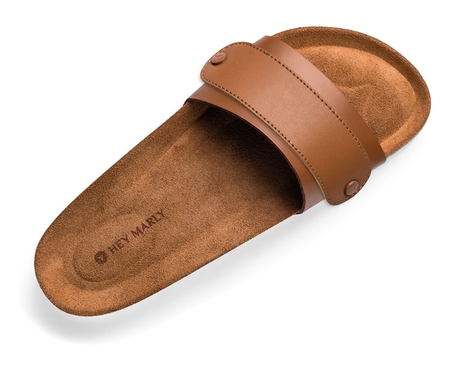 Sandalen Hey Marly | All Plain - Casual Cork Cognac Ps1 Cognac - All Plain - Ps1