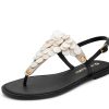 Sandalen Hey Marly | Shiny Pearl - Classic Black Ts