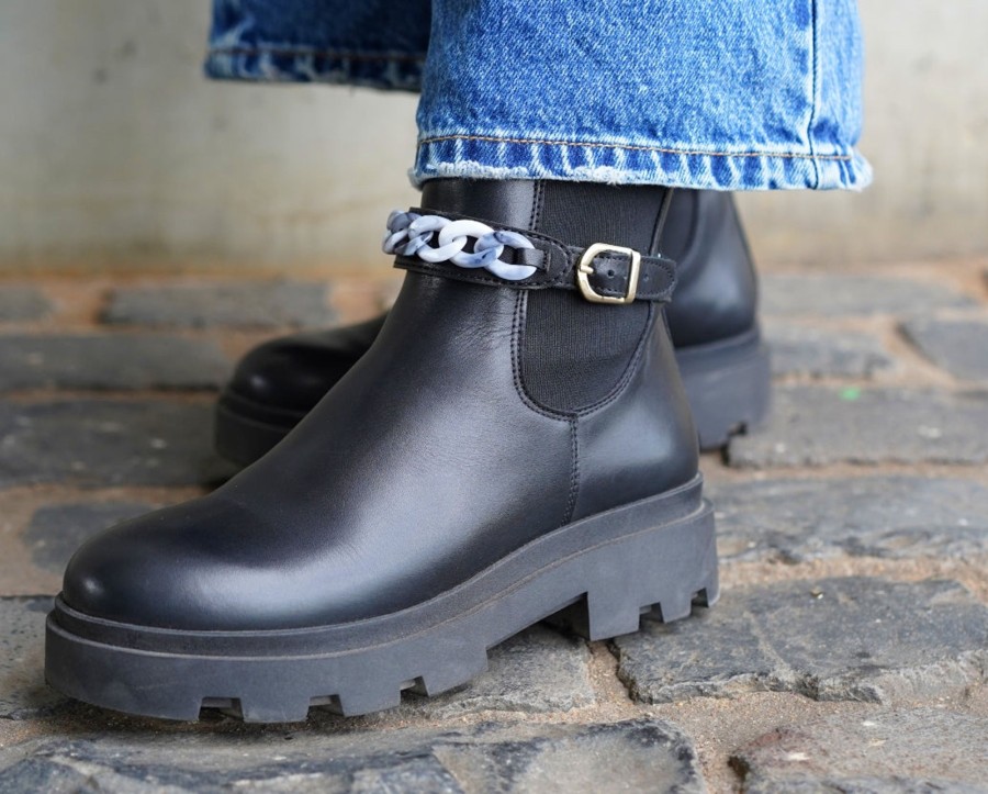 Schuhe Hey Marly | Chain Loop - Classy Aesthetic Low - Black Chain Loop - Black