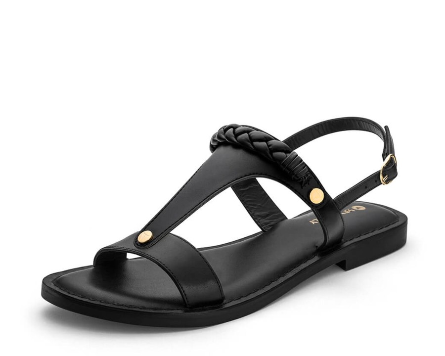 Sandalen Hey Marly | Braided - Classic Riemen Black Ts Black - Braided - Ts