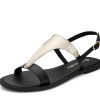 Sandalen Hey Marly | Mars Metallic - Classic Riemen Black Ts