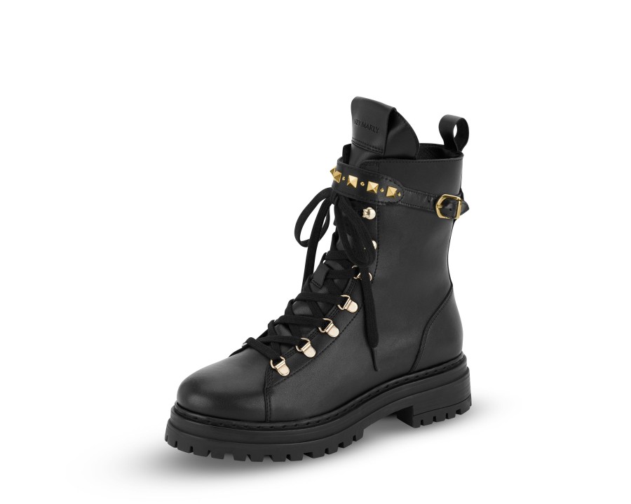 Schuhe Hey Marly | Rivet Loop - Chunky Rock - Black Rivet Loop - Black