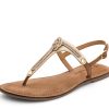 Sandalen Hey Marly | Glitter Knot - Comfort Cognac Ts