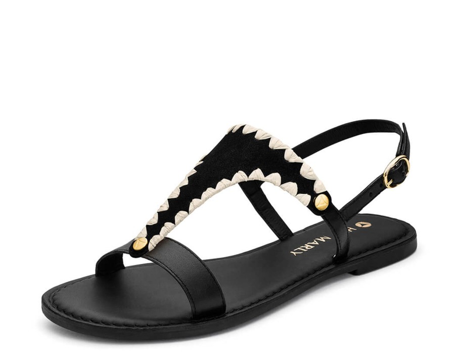 Sandalen Hey Marly | Summer Sensation - Classic Riemen Black Ts