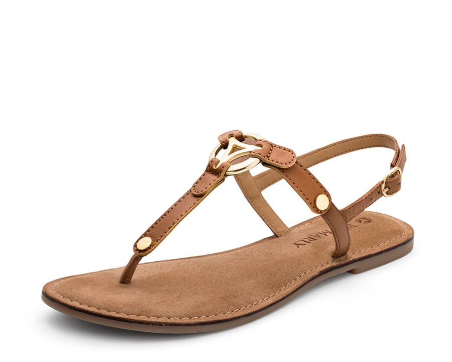 Sandalen Hey Marly | Golden Icon - Comfort Cognac Ts Cognac - Golden Icon - Ts