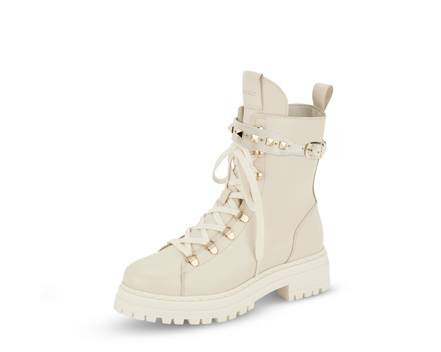 Schuhe Hey Marly | Rivet Loop - Chunky Rock - Crema Rivet Loop - Crema