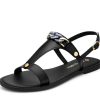 Sandalen Hey Marly | Precious Chain - Classic Riemen Black Ts