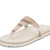 Sandalen Hey Marly | Ethno Beads - Casual Clean Crema Ts