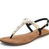 Sandalen Hey Marly | Precious Pearl - Comfort Black Ts White - Precious Pearl - Ts