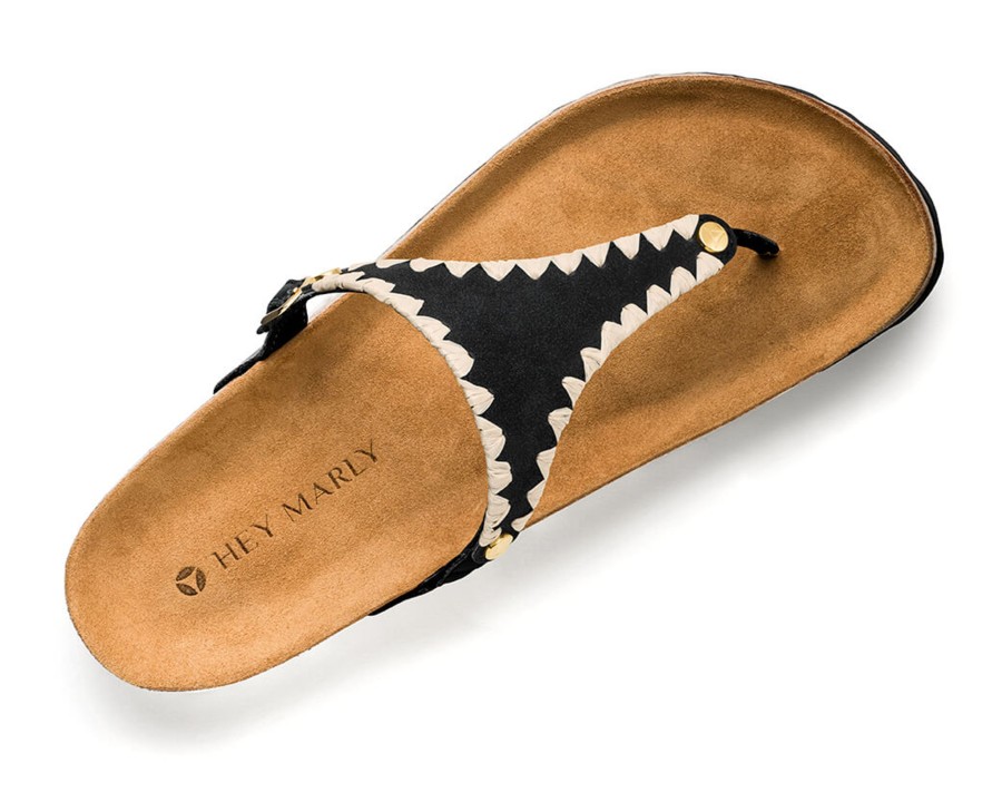 Sandalen Hey Marly | Summer Sensation - Casual Cork Black Ts