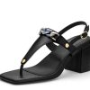 Sandalen Hey Marly | Precious Chain - Block Heel Mid Black Ts Black - Precious Chain - Ts