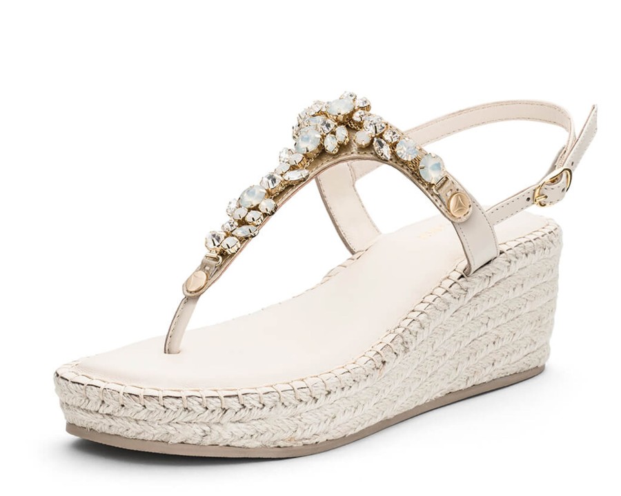 Sandalen Hey Marly | Brilliant Life - Wedge Bast Mid Crema Ts