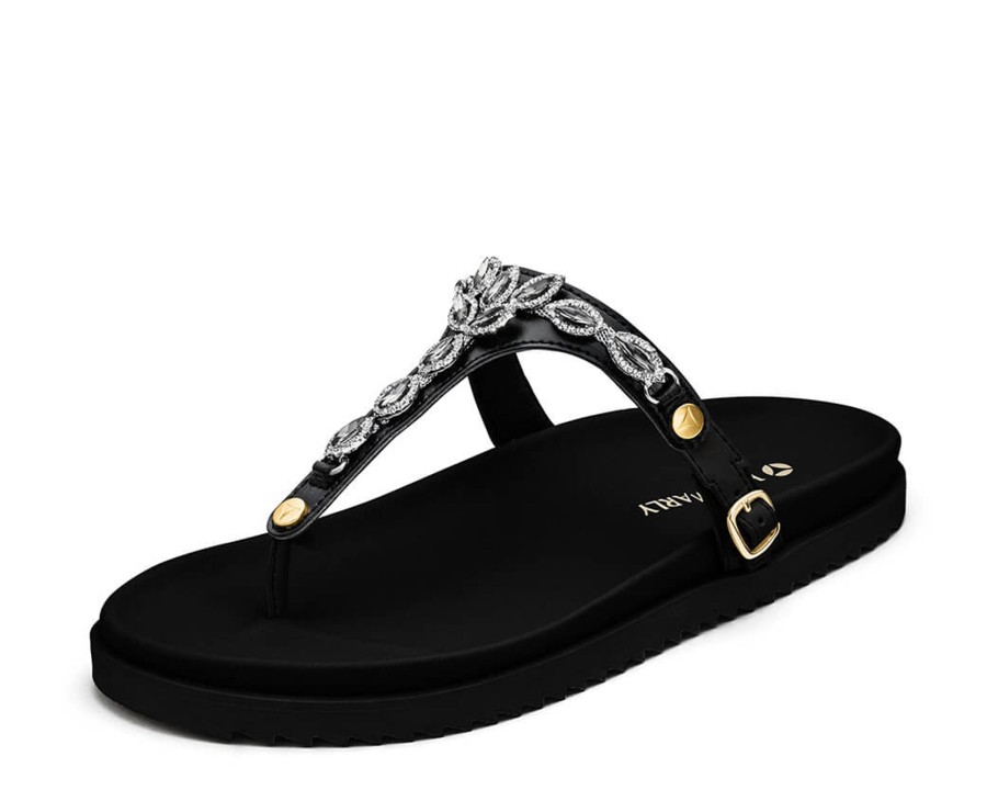 Sandalen Hey Marly | Sparkling Sea - Casual Clean Black Ts