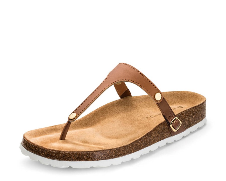 Sandalen Hey Marly | All Plain - Casual Cork Cognac Ts Cognac - All Plain - Ts